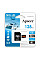 Карта пам'яті Apacer microSD 128GB C10 UHS-I U3 A2 R100/W80MB/s + SD