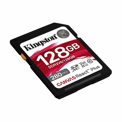 Карта пам'яті Kingston SD  128GB C10 UHS-II U3 R280/W100MB/s