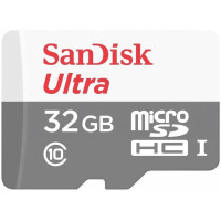 Карта памяти SanDisk microSD 32GB C10 UHS-I R100MB/s Ultra