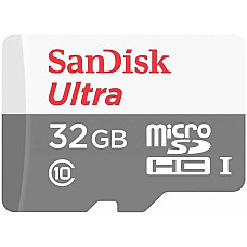 Карта пам'яті SanDisk microSD   32GB C10 UHS-I R100MB/s Ultra