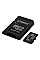 Карта пам'яті Kingston microSD   64GB C10 UHS-I A1 V10 R100MB/s + SD