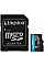 Карта памяти Kingston microSD 512GB C10 UHS-I U3 A2 V30 R200/W160MB/s + SD