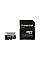 Карта пам'яті Transcend microSD  256GB C10 UHS-I U3 A2 R160/W125MB/s + SD