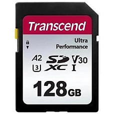 Карта пам'яті Transcend SD 128GB C10 UHS-I U3 A2 R160/W90MB/s 4K