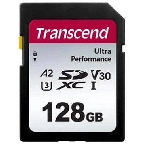 Карта пам'яті Transcend SD 128GB C10 UHS-I U3 A2 R160/W90MB/s 4K
