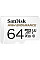 Карта пам'яті SanDisk microSD   64GB C10 UHS-I U3 V30 R100/W40MB/s High Endurance