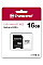 Карта пам'яті Transcend microSD   16GB C10 UHS-I R95/W10MB/s + SD
