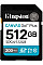 Карта пам'яті Kingston SD  512GB C10 UHS-I U3 V30 R200/W160MB/s