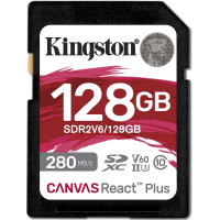 Карта пам'яті Kingston SD  128GB C10 UHS-II U3 R280/W100MB/s