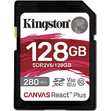 Карта пам'яті Kingston SD  128GB C10 UHS-II U3 R280/W100MB/s
