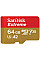 Карта памяти SanDisk microSD 64GB C10 UHS-I U3 R170/W80MB/s Extreme V30