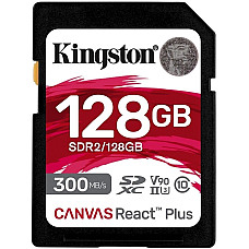 Карта пам'яті Kingston SD  128GB C10 UHS-II U3 R300/W260MB/s
