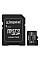 Карта пам'яті Kingston microSD   64GB C10 UHS-I A1 V10 R100MB/s + SD