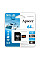 Карта пам'яті Apacer microSD  64GB C10 UHS-I U3 A2 R100/W80MB/s + SD