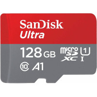 Карта памяти SanDisk microSD 128GB C10 UHS-I R140MB/s Ultra