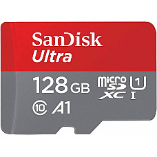 Карта пам'яті SanDisk microSD  128GB C10 UHS-I R140MB/s Ultra