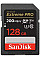 Карта пам'яті SanDisk SD  128GB C10 UHS-I U3 R200/W90MB/s Extreme Pro V30