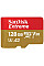 Карта памяти SanDisk microSD 128GB C10 UHS-I U3 R190/W90MB/s Extreme V30