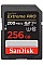 Карта пам'яті SanDisk SD  256GB C10 UHS-I U3 R200/W140MB/s Extreme Pro V30