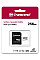 Карта пам'яті Transcend microSD  256GB C10 UHS-I R100/W40MB/s + SD