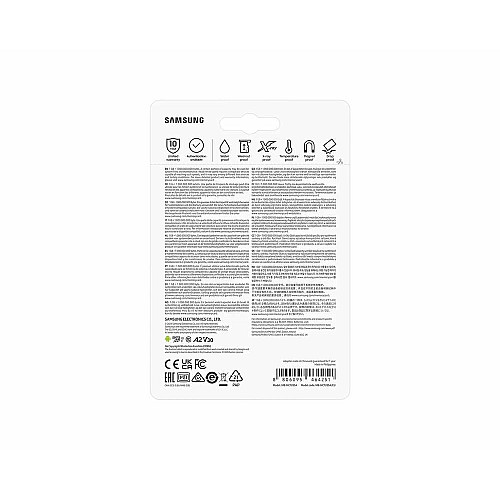 Карта пам'яті Samsung microSD 128GB C10 UHS-I  R130MB/s Evo Plus + SD