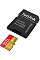 Карта памяти SanDisk microSD 128GB C10 UHS-I U3 R190/W90MB/s Extreme V30+SD