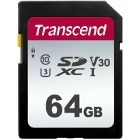 Карта памяти Transcend SD 64GB C10 UHS-I R100/W20MB/s