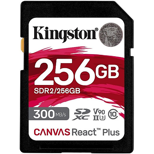 Карта пам'яті Kingston SD  256GB C10 UHS-II U3 R300/W260MB/s