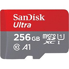 Карта пам'яті SanDisk microSD  256GB C10 UHS-I R150MB/s Ultra
