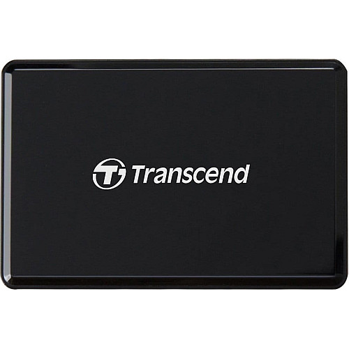 Кардрідер Transcend USB 3.1 Type-A > microSD/SD/CF UHS-II Чорний