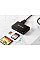 Кардрiдер Transcend USB 3.1 Type-A > microSD/SD/CF Чорний
