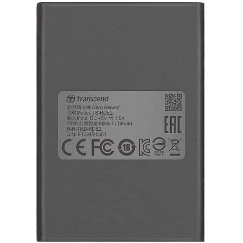 Кардрідер Transcend USB 3.2 Type-C > CFexpress Type B Сірий