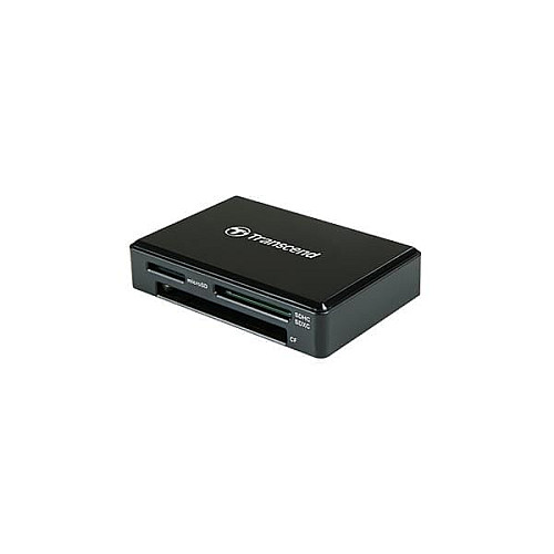 Кардрідер Transcend USB 3.1 Type-C > microSD/SD/CF Чорний