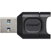 Кардрідер Kingston USB 3.2 Type-A > microSD UHS-II Чорний