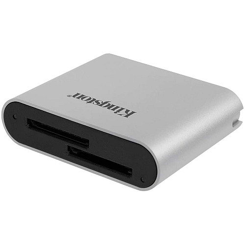 Кардрідер Kingston USB 3.2 Type-C > 2xSD UHS-II Workflow Срібний