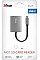 Кардидер Trust Dalyx USB-С > SD/microSD, Алюминий, 0.08м, Серый