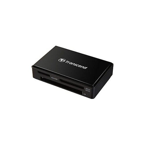 Кардрiдер Transcend USB 3.1 Type-A > microSD/SD/CF Чорний