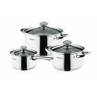 Набір посуду ARDESTO Gemini Gourmet Varese, 6 предметів, нержавіюча сталь