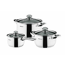 Набір посуду ARDESTO Gemini Gourmet Varese, 6 предметів, нержавіюча сталь