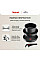 Набор посуды Tefal Ingenio Inspiration, 6 предметов, алюминий, стекло, бакелит, черный