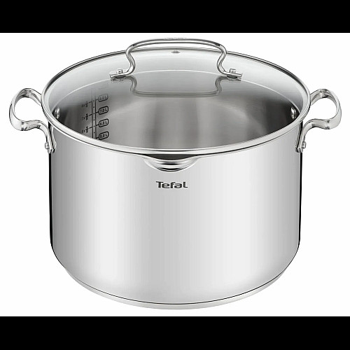 Набір посуду Tefal Duetto Plus, 10предметів, нержавіюча сталь, скло