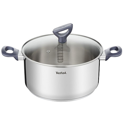 Набір посуду Tefal Daily Cook, 11предметів, нержавіюча сталь, бакеліт, скло