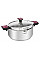 Набір посуду Tefal Cook&Clip, 10предметів, нержавіюча сталь,бакеліт, скло