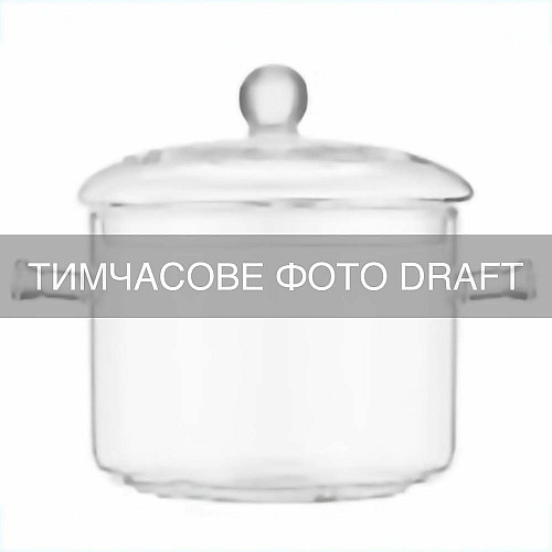Каструля з кришкою ARDESTO Black Mars 2л, боросилікатне скло