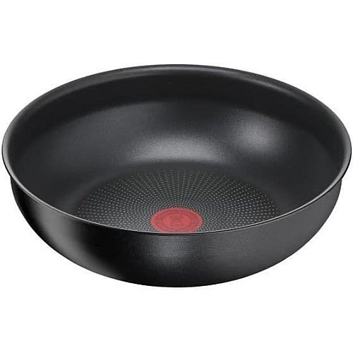 Набор посуды Tefal Ingenio Daily Chef, сменная ручка, 8 предметов, алюминий, бакелит, силикон, стекло, черный