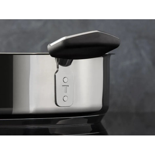 Сотейник Tefal Emotion+, з кришкою, 24см, нержавіюча сталь, бакеліт