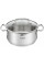 Каструля Tefal DUETTO+, 2.9л, з кришкою, нержавіюча сталь, скло