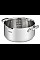 Каструля Tefal DUETTO+, 5л, з кришкою, нержавіюча сталь, скло
