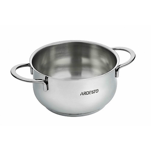 Каструля зі скляною кришкою ARDESTO Black Mars, 3л, нержавіюча сталь