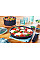 Набор посуды Tefal Ingenio Daily Chef, сменная ручка, 8 предметов, алюминий, бакелит, силикон, стекло, черный